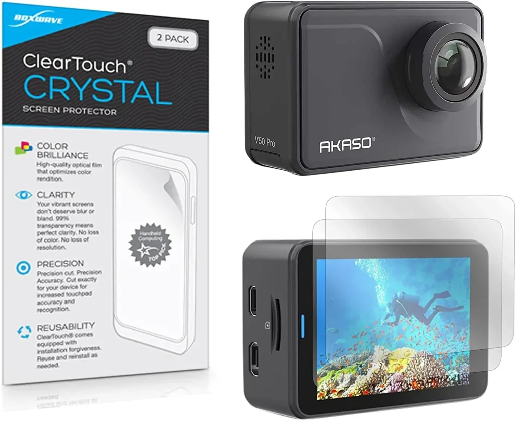 Screen Protector for AKASO V50 Pro Action Camera