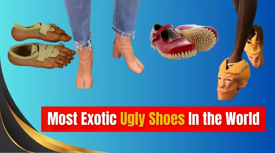 old ugly worn shoes