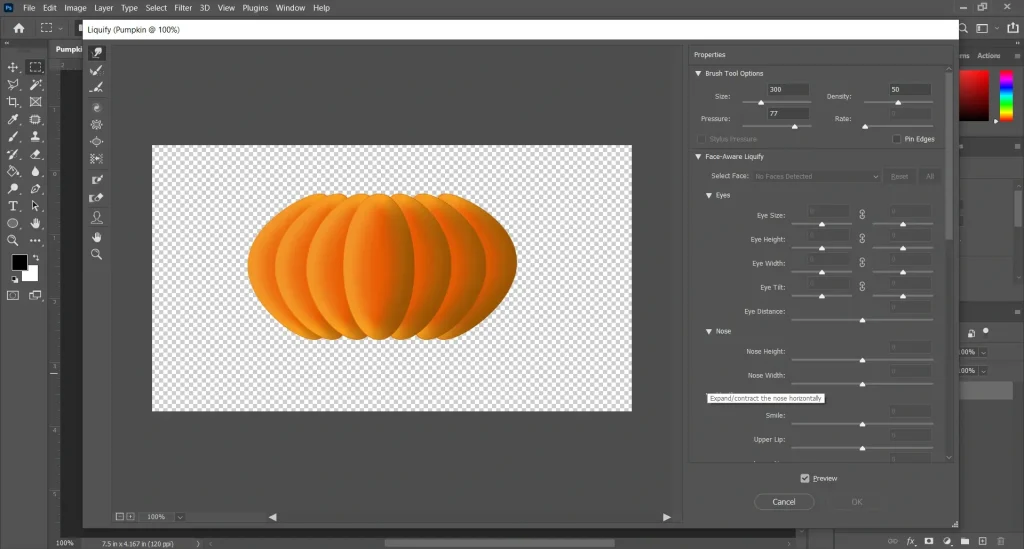 Photoshop Liquify Filter workspace displaying editing tools for adjusting, reshaping, and retouching images with precision

Select 85 more words to run Humanizer.