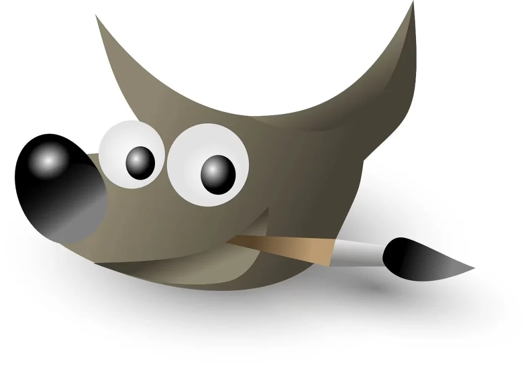 GIMP photo editing software interface used by photographers for image retouching, editing, and creative photo manipulation