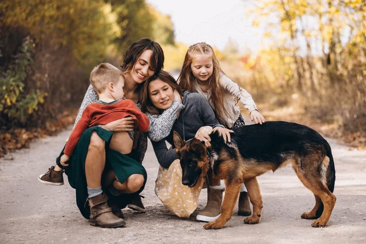 pet family photography