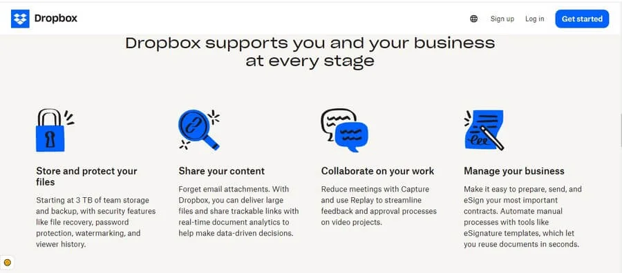 Dropbox, Best Photo-Sharing Website