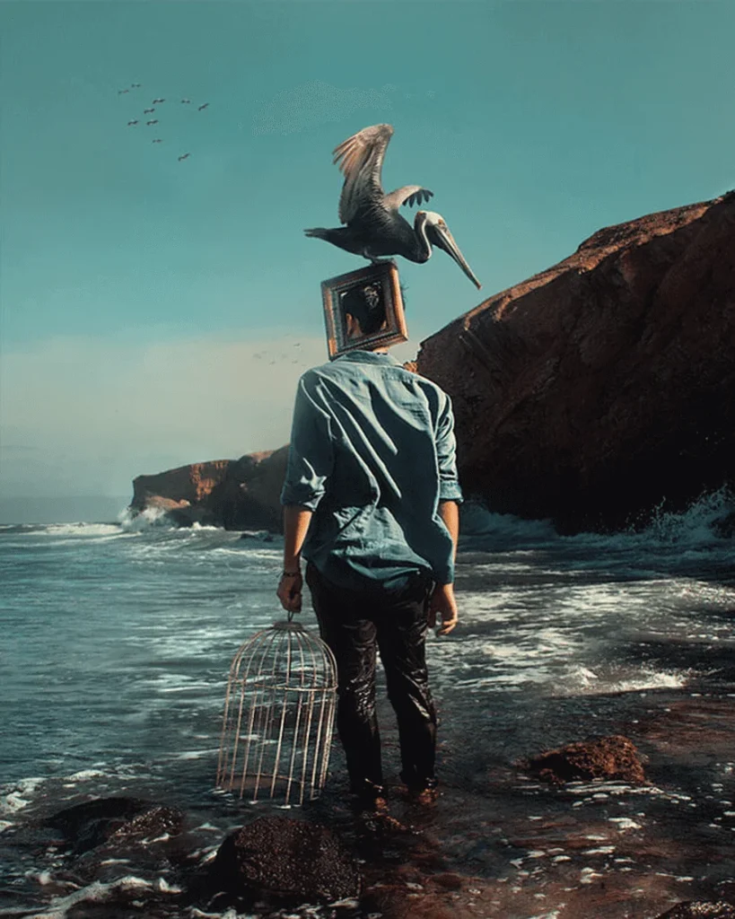 Creative photo manipulation artwork by Daniel Serva showcasing surreal photography, digital artistry, and imaginative visual compositions