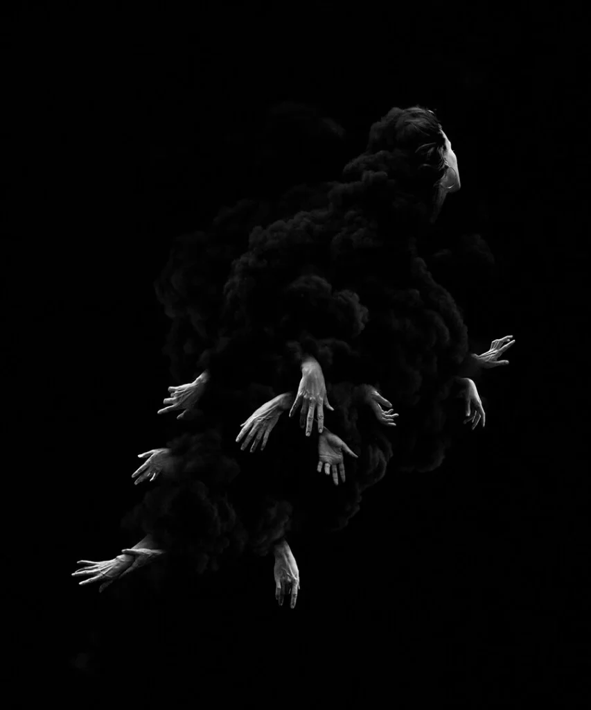 Creative photo manipulation artwork by Melania Brescia featuring surreal photography, artistic digital compositions, and imaginative visual storytelling