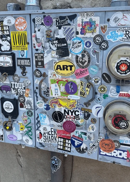 Collage of Stickers