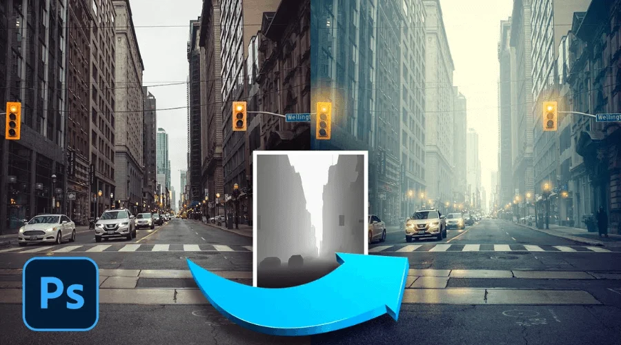 depth in photoshop