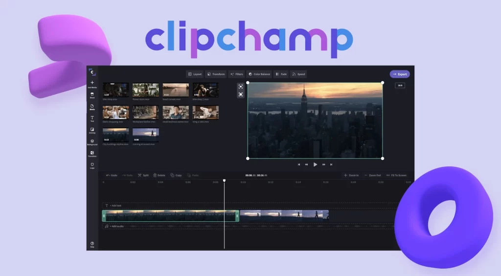 Clipchamp Video Editor
