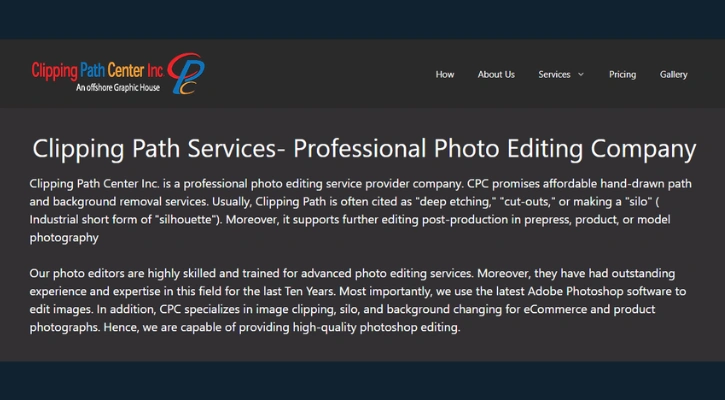 Clipping Path Center