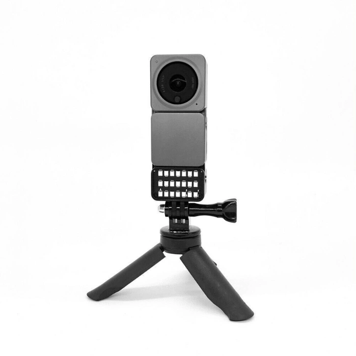 LED video fill light for DJI Action 2 sport camera