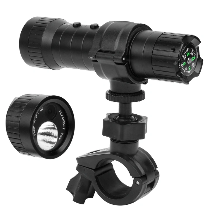 Mini Sport Action Camera LED Flashlight