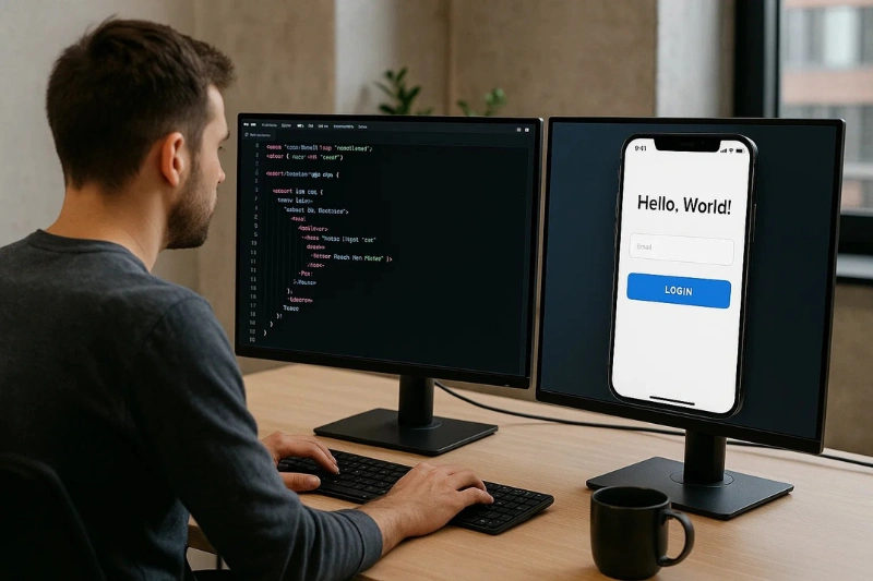 Mobile App Developer at Work