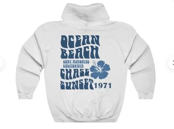 Ocean Beach Surf Hoodie
