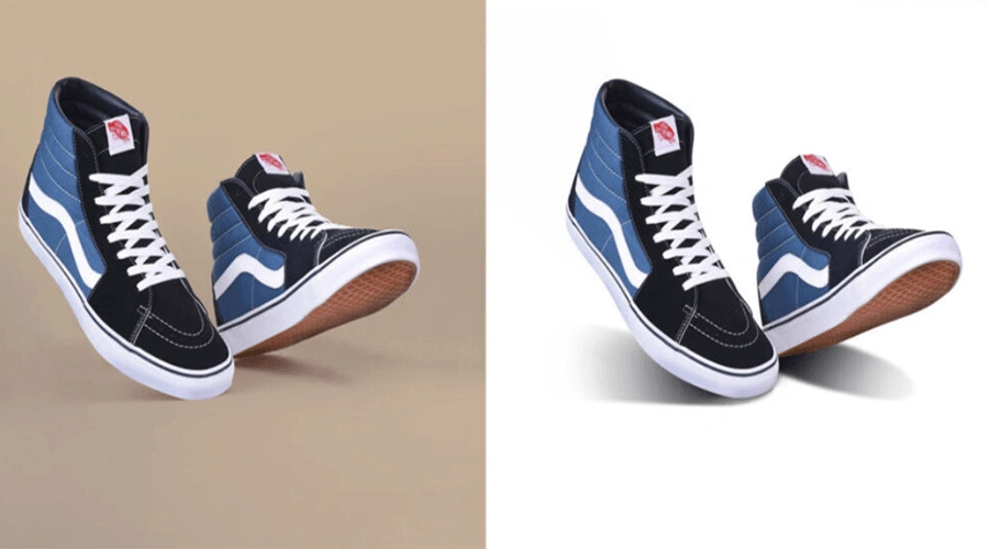 Shoe background removal