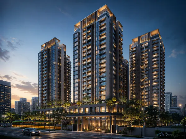 Skyline Residences Exterior Render