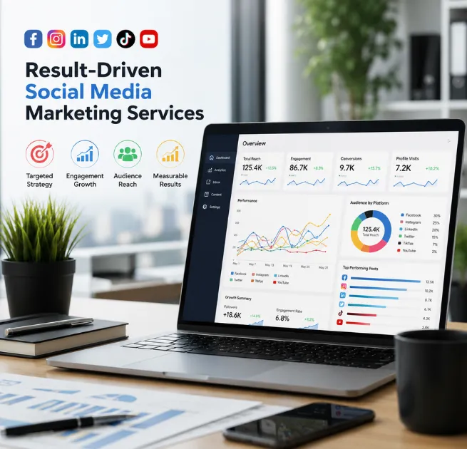 Social media marketing team