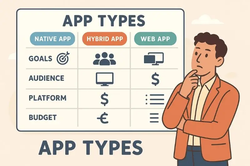 Choosing the Right Mobile App Type